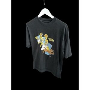 1999 Homer Simpson Vintage Tshirt M/L Slam Dunk Donuts Matt Groening Simpsons